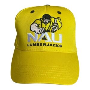 Northern Arizona University NAU Lumberjacks Yellow Adjustable Baseball Cap